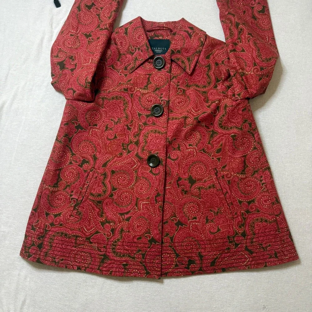Talbots petite button